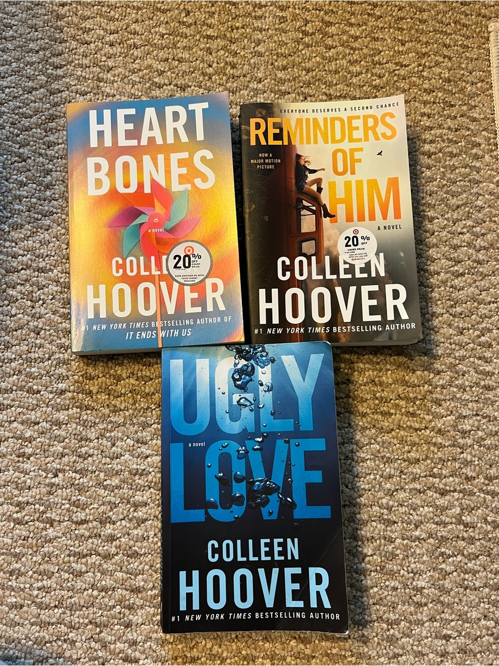 Colleen Hoover bundle of books